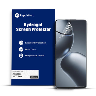 Xiaomi 14T Pro Compatible Premium Hydrogel Screen Protector With Full Coverage Ultra HD